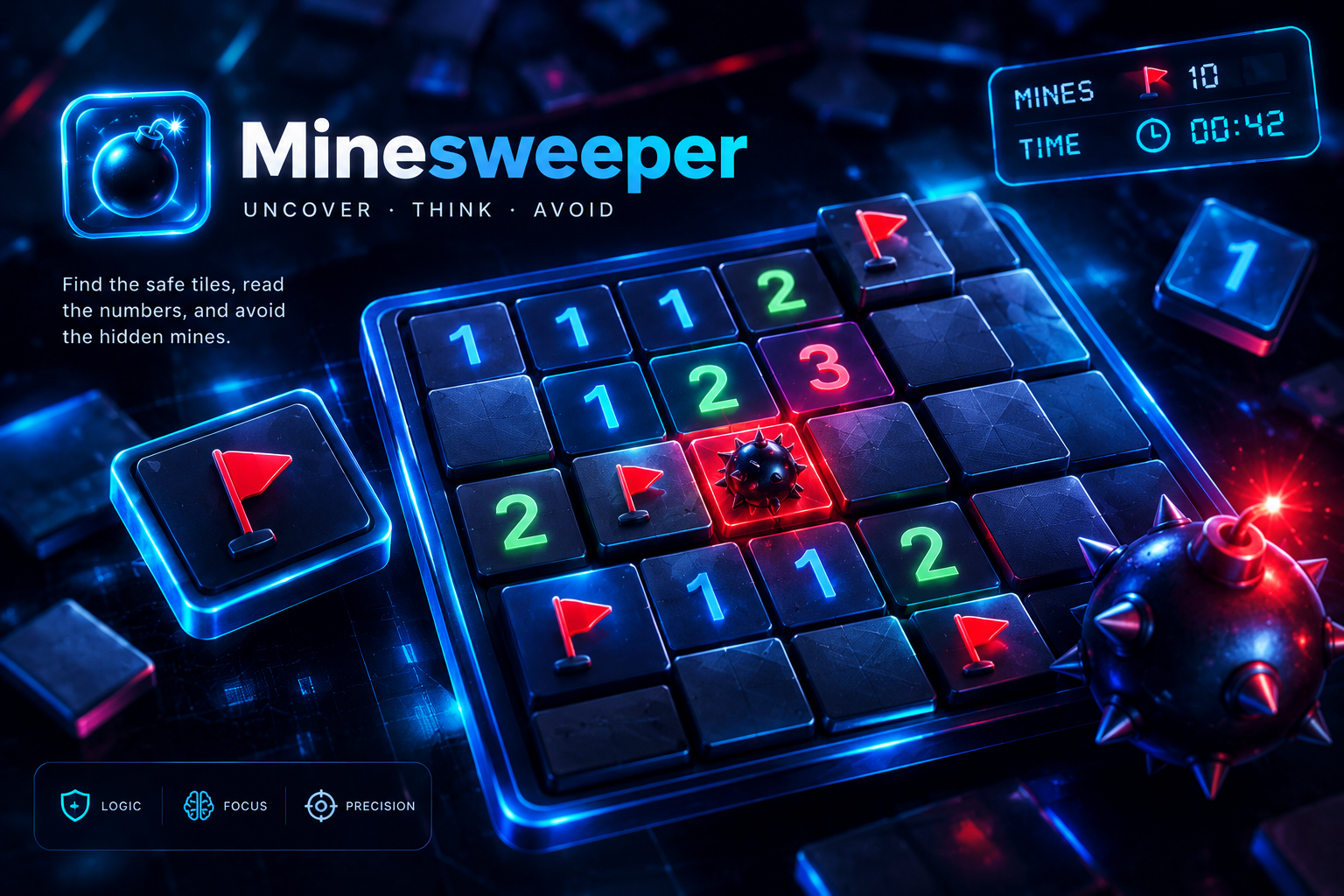 Minesweeper game artwork